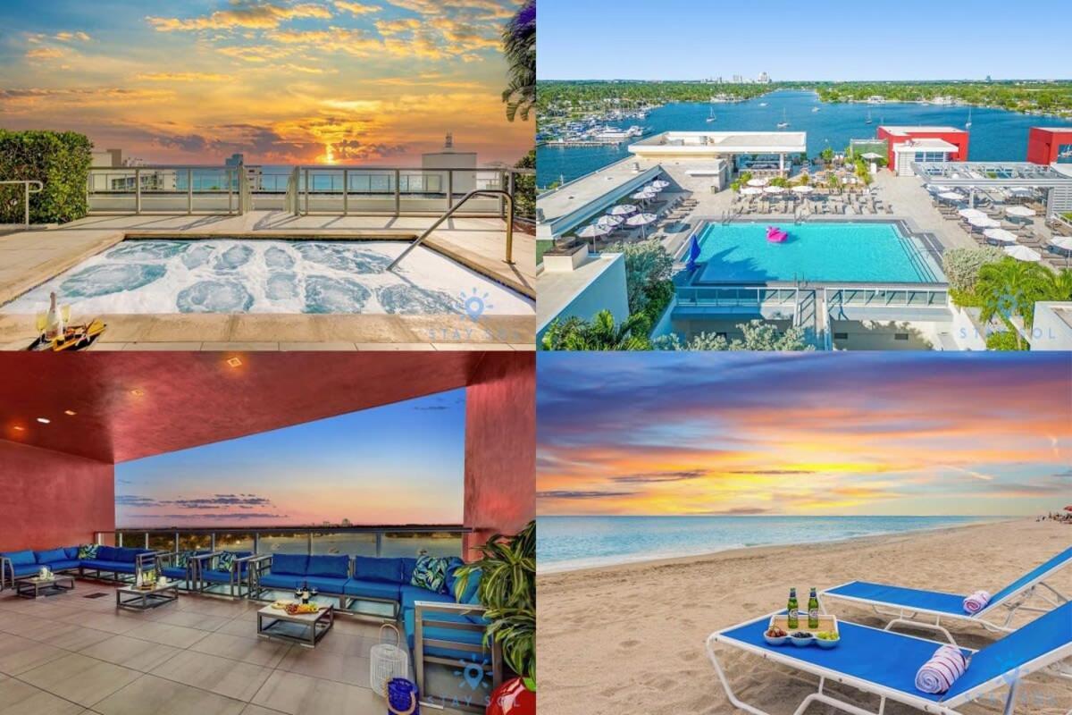 Hollywood Beach Broad-Walk - Pool - Gym & Hot Tub Екстериор снимка